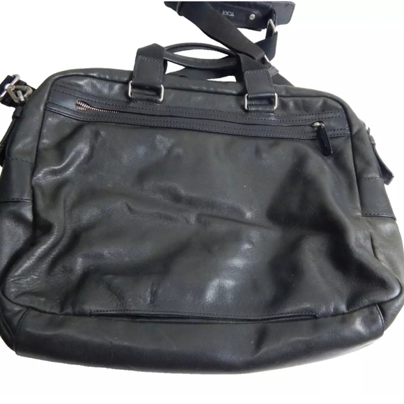 Tumi Laredo Slim Leather Briefcase - Picture 3 of 13